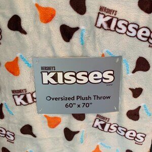 Hershey's Kisses Throw Oversized Plush Halloween Fall Chocolate NWT